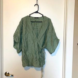 Marks & Spencer Wrap Kimono Blouse